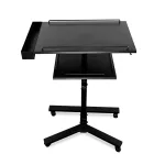 Kétszintes tetováló eszköztartó (állítható magasságú, görgős)