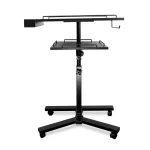 Kétszintes tetováló eszköztartó (állítható magasságú, görgős)