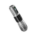 EZ P6 (2,0–4,2 mm) Tattoo-Maschine (Silber) – kabellose Tattoo-Maschine mit einstellbarem Hub – Hochleistungs-Motor