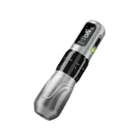 EZ P6 (2,0–4,2 mm) Tattoo-Maschine (Silber) – kabellose Tattoo-Maschine mit einstellbarem Hub – Hochleistungs-Motor