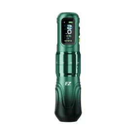   EZ P6 (2,0–4,2 mm) Tattoo-Maschine (grün) – kabellose Tattoo-Maschine mit einstellbarem Hub – Hochleistungs-Motor