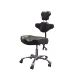 Ergonomikus, hidraulikus tetováló forgószék (fekete)