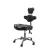 Ergonomikus, hidraulikus tetováló forgószék (fekete)