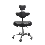 Ergonomikus, hidraulikus tetováló forgószék (fekete)