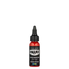 Dynamic Platinum Candy Apple Red (30ml) EU REACH Tattoo-Farbe