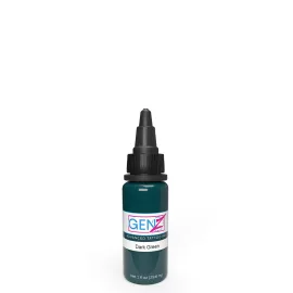 Intenze GEN-Z – Dunkelgrün (30 ml) EU REACH Tattoo-Farbe