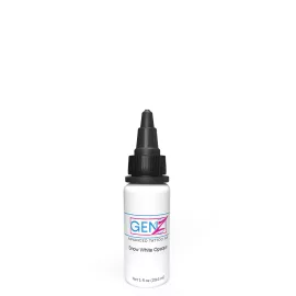 Intenze GEN-Z – Snow White Opaque (30 ml) EU REACH Tattoo-Farbe