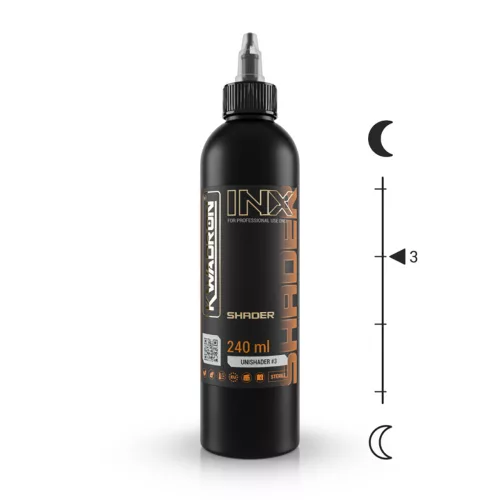 Kwadron INX™ UniShader 3 (240 ml) Tattoo-Farbe