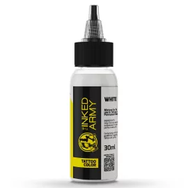 THE INKED ARMY – Tattoo-Farbe – Weiß (30 ml)