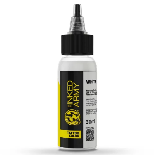 THE INKED ARMY – Tattoo-Farbe – Weiß (30 ml)