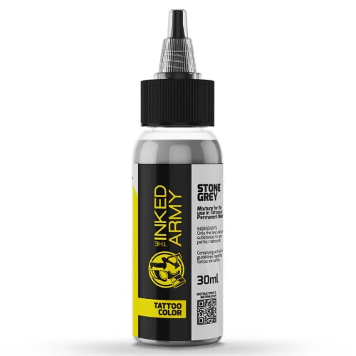 THE INKED ARMY – Tattoo-Farbe Stone Grey (30 ml)