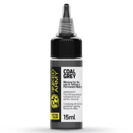 THE INKED ARMY – Tattoo-Farbe – Coal Grey (15 ml)