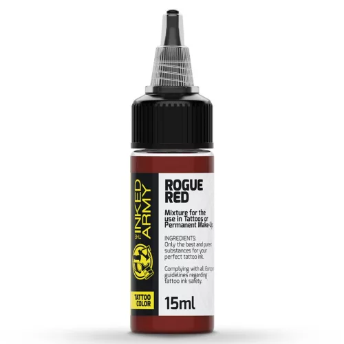 THE INKED ARMY – Tattoo-Farbe – Rogue Red (15 ml)