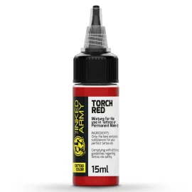 THE INKED ARMY – Tattoo-Farbe – Torch Red (15 ml)