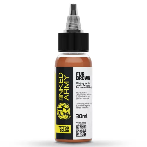 THE INKED ARMY – Tattoo-Farbe – Fur Brown (30 ml)