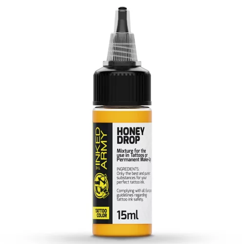 THE INKED ARMY – Tattoo-Farbe – Honey Drop (15 ml)