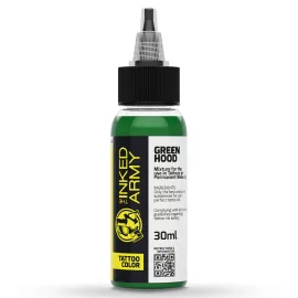 THE INKED ARMY – Tattoo-Farbe – Green Hood (30 ml)