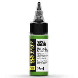 THE INKED ARMY – Tattoo-Farbe – Viper Green (15 ml)