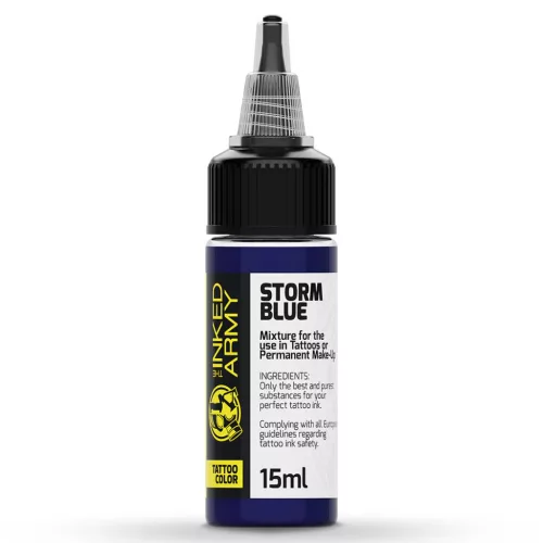 THE INKED ARMY – Tattoo-Farbe – Storm Blue (15 ml)