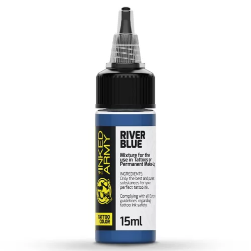 THE INKED ARMY – Tattoo-Farbe – River Blue (15 ml)