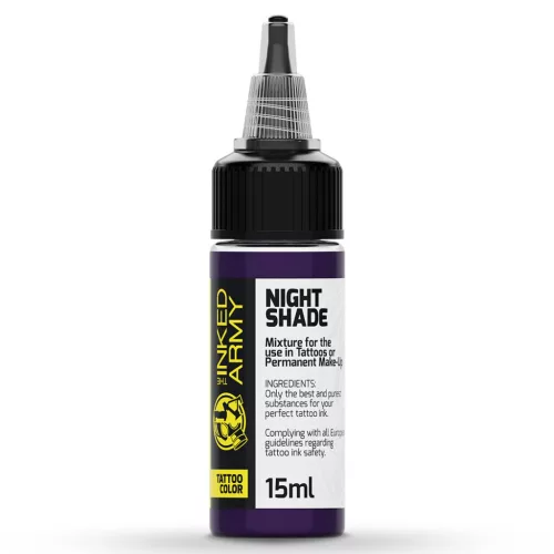 THE INKED ARMY – Tattoo-Farbe – Night Shade (15 ml)