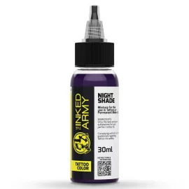 THE INKED ARMY – Tattoo-Farbe – Night Shade (30 ml)