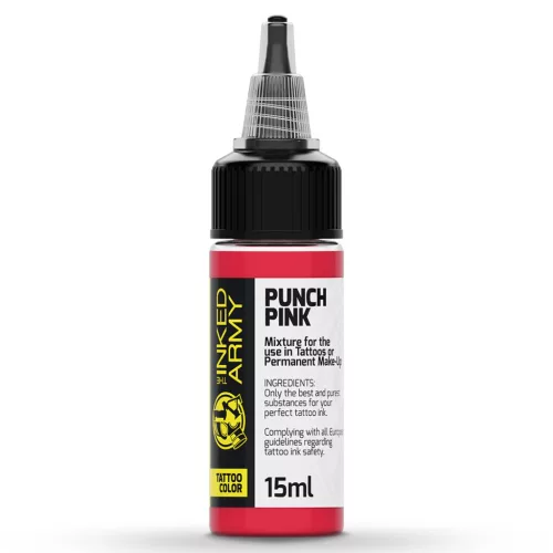 THE INKED ARMY – Tattoo-Farbe – Punch Pink (15 ml)