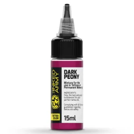 THE INKED ARMY – Tattoo-Farbe – Dark Peony (15 ml)