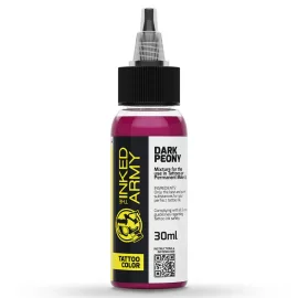 THE INKED ARMY – Tattoo-Farbe – Dark Peony (30 ml)