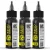 THE INKED ARMY – Tattoo-Farbe – Grey Wash Set (3 x 30 ml)