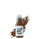 World Famous Tattoo Ink Brown 2 (30 ml) EU REACH Tattoo-Farbe
