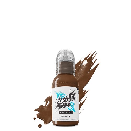 Weltberühmte Tattoo-Tinte Braun 2 (30ml) EU REACH Tattoo-Tinte