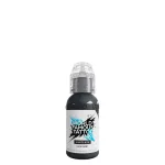 World Famous Tattoo Ink Dark Grey 1 (30 ml) EU REACH Tattoo-Farbe