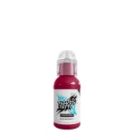 World Famous Tattoo-Farbe Magenta 1 (30 ml) – EU REACH konforme Tattoo-Farbe