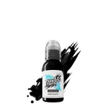 World Famous Tattoo Ink Deep Black (30 ml) EU REACH Tattoo-Farbe