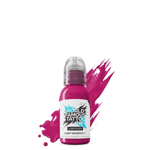 Weltberühmte Tattoo-Tinte Light Magenta 1 (30ml) EU REACH Tattoo-Tinte