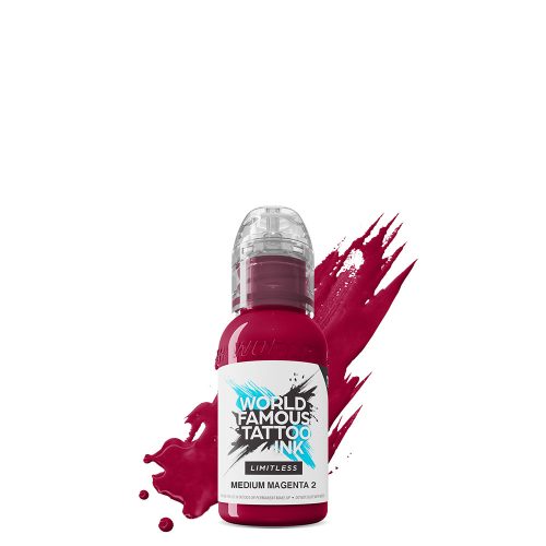 Weltberühmte Tattoo-Tinte Medium Magenta 2 (30ml) EU REACH Tattoo-Tinte