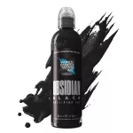 World Famous Tattoo-Farbe Black Outlining (120 ml) EU REACH