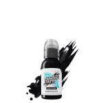 World Famous Tattoo Ink Pancho Black v2 (30 ml) EU REACH Tattoo-Farbe