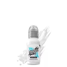 World Famous Tattoo Ink Pancho White (30 ml) EU REACH Tattoo-Farbe