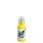 World Famous Tattoo Ink Pure Yellow (30ml) EU REACH Tattoo-Farbe