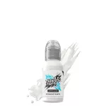 World Famous Tattoo Ink Straight White (30 ml) EU REACH Tattoo-Farbe