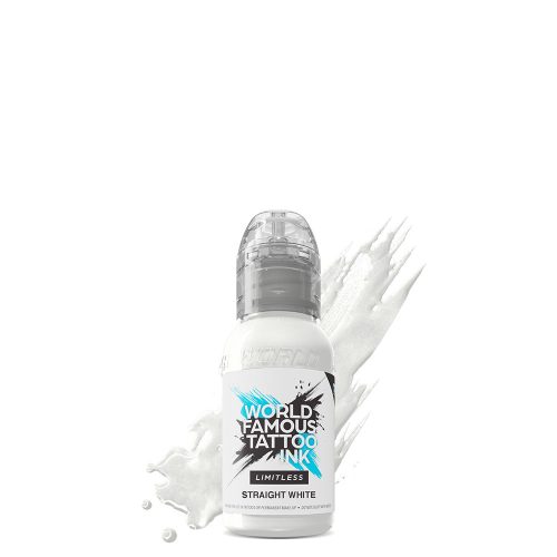 Weltberühmte Tattoo-Tinte Straight White (30ml) EU REACH Tattoo-Tinte