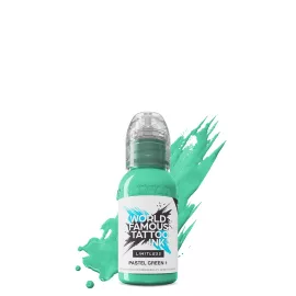 World Famous Tattoo-Farbe Pastel Green 1 (30 ml) EU REACH