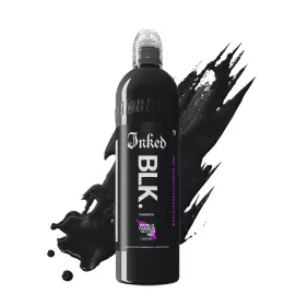 World Famous Tattoo Ink Inked Blk (240 ml) EU REACH Tattoo-Farbe