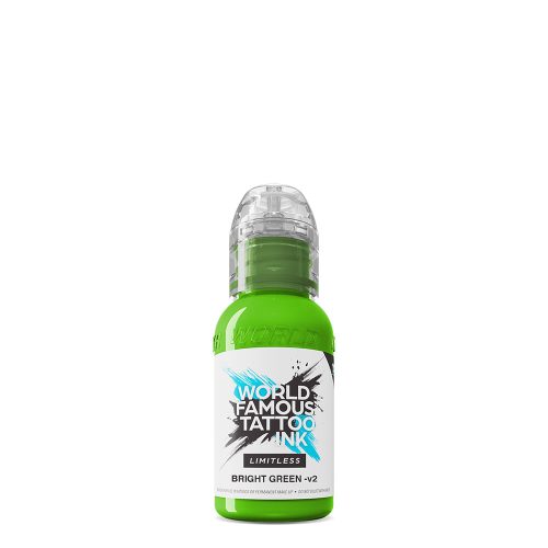 Weltberühmte Tattoo-Tinte Bright Gree n v2 (30ml) EU REACH Tattoo-Tinte