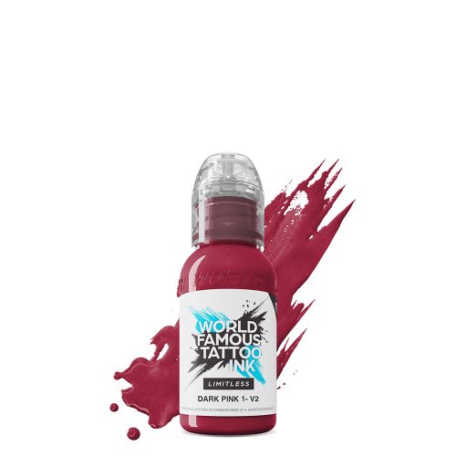 Weltberühmte Tattoo-Tinte Pink 1 v2 (30ml) EU REACH Tattoo-Tinte