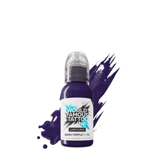 Weltberühmte Tattoo-Tinte Lila 1 v2 (30ml) EU REACH Tattoo-Tinte