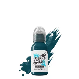 World Famous Tattoo Ink Dark Slate 1 v2 (30ml) EU REACH Tattoo-Farbe