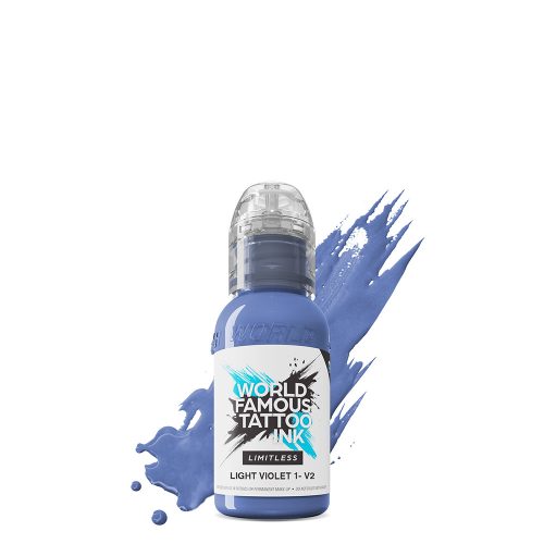 Weltberühmte Tattoo-Tinte Hellviolett 1 v2 (30ml) EU REACH Tattoo-Tinte